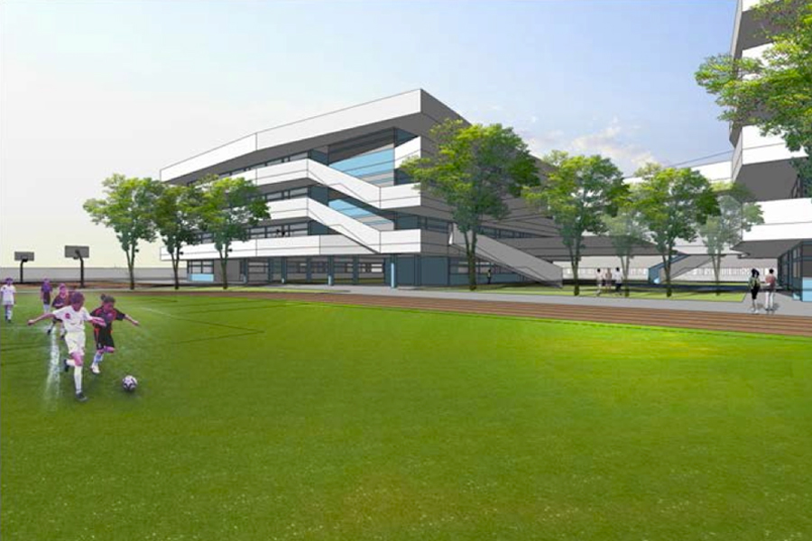 The American Academy of Educational Excellence will be built on 64 acres of land in Shanghai, China. Image: Submitted