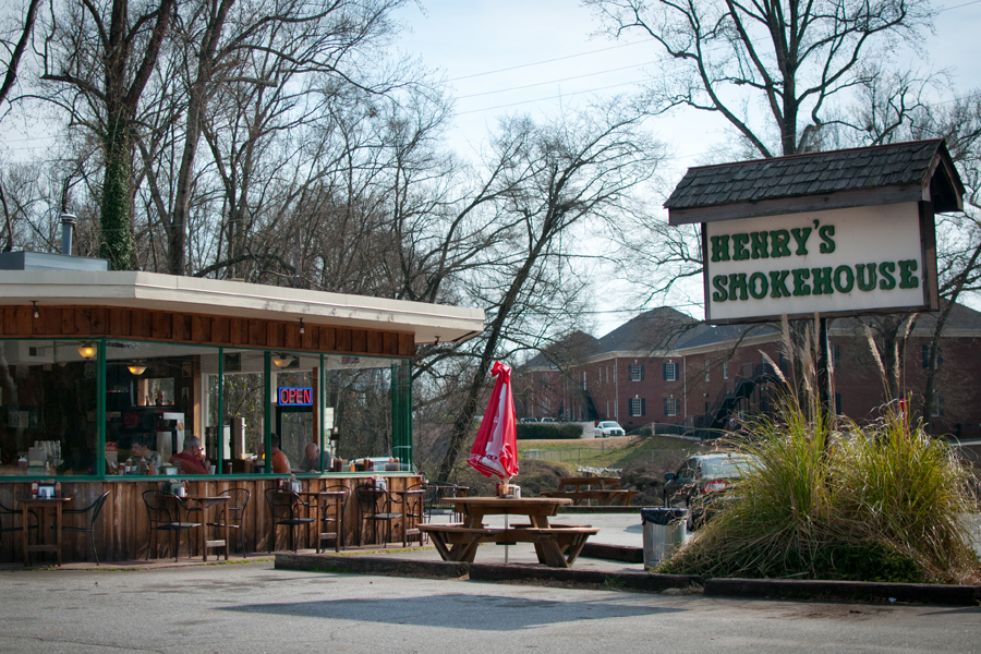 Located less than 10 minutes from campus, Henry’s Smokehouse is cooking up award-winning barbecue and Southern classics. Photo: Emma Klak
