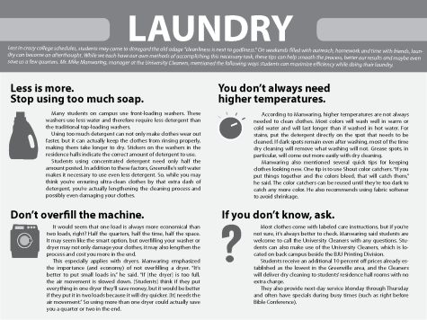 Infographic: Laundry – The Collegian