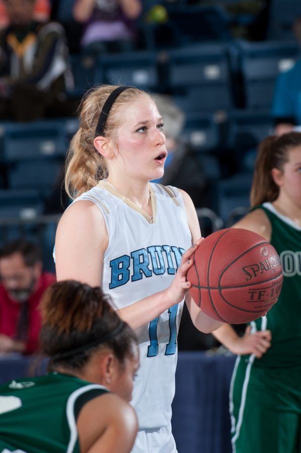 Kourtney Hoefler, now a Bruin, never expected to come to BJU.  Photo: Molly Waits