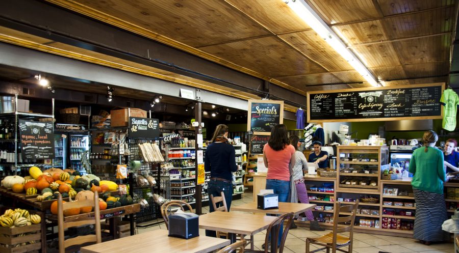Swamp Rabbit Café and Grocery offers plenty of healthy choices. Photo: Holly Diller