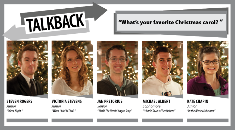 Talkback: Whats your favorite Christmas carol?