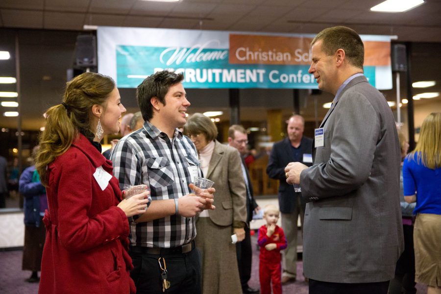 Schools and students network at the 2014 Christian School Recruitment Conference.  Photos: Photo Services