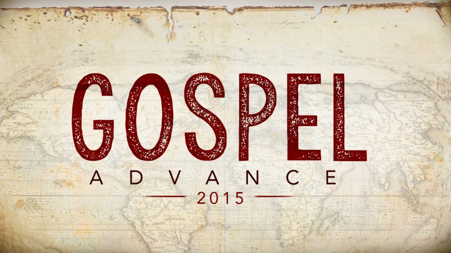  Fundraisers for Bible Conference 2015 will go toward three separate ministry efforts in different places of the world to reflect the “Gospel Advance” theme. Photo: Submitted