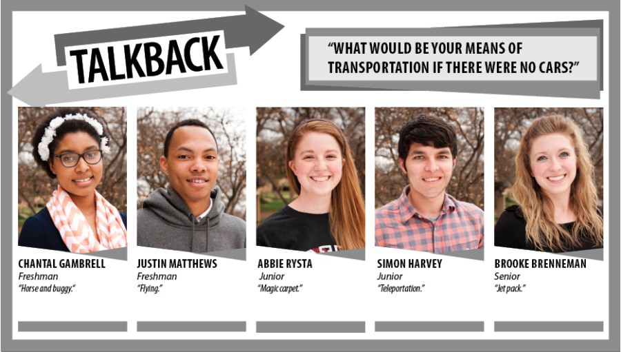 Talkback: What would be your means of transportation if there were no cars?