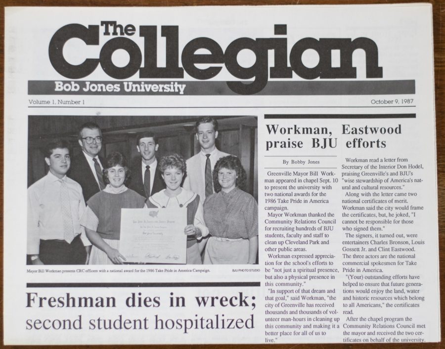 Photo+of+the+first+Collegian+front+page.