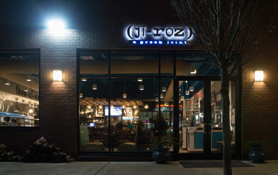 ji-roz: a greek joint is a restaurant in downtown Greenville that opened in January 2017. Photo by Rebecca Snyder. 30.14