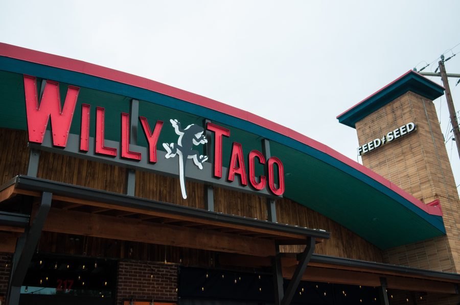 Willy Taco is a restaurant on Laurens Rd. in Greenville SC.