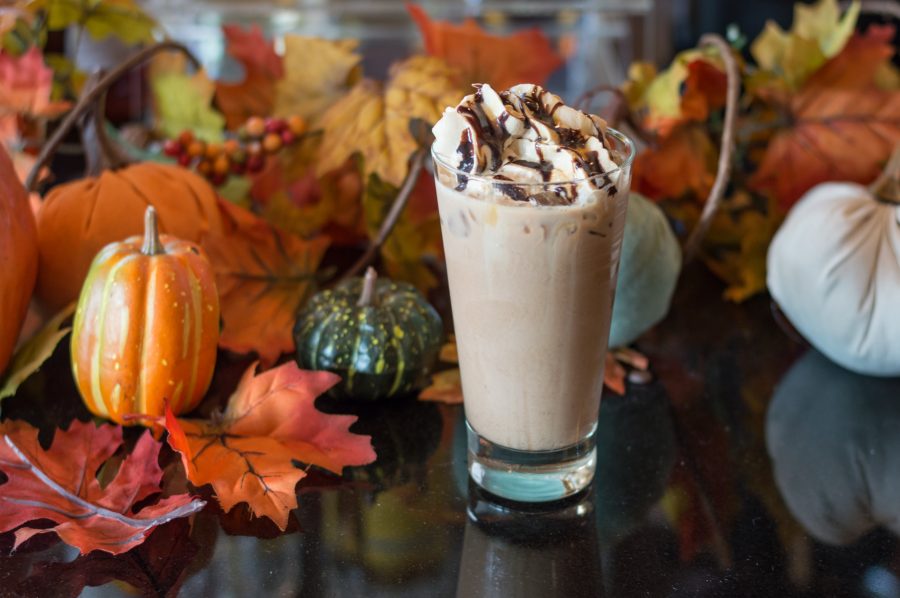 A Milky Way latte is made with dark chocolate and caramel.    Photo: Rebecca Snyder
