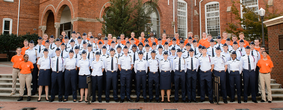 One of the top ROTC programs in the country, Clemson’s ROTC prepares college students to be officers in the Air Force.    Photo: Submitted