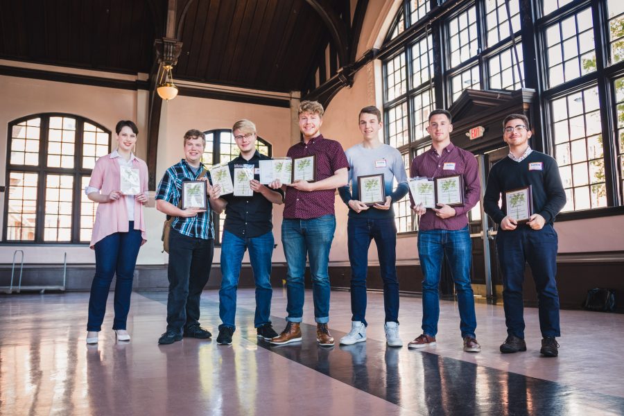 The Collegian won 13 awards, including awards in writing, design, photography and general excellence.   Photo: Daniel Petersen