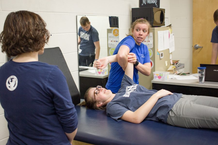 St. Francis is providing BJU with a second athletic trainer for no additional charge.    Photo: Daniel Quigley