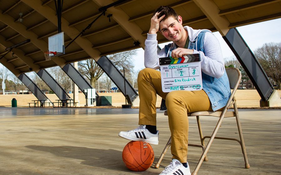 Jack Sterner plays a basketball player in the Kendrick Brothers Overcomer.