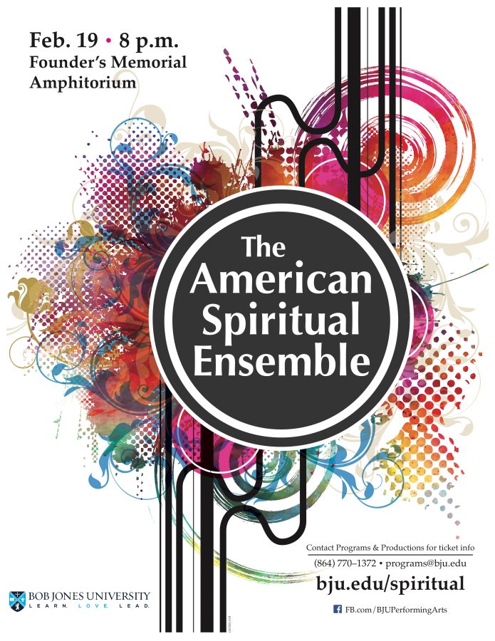 Artist Series features American Spiritual Ensemble