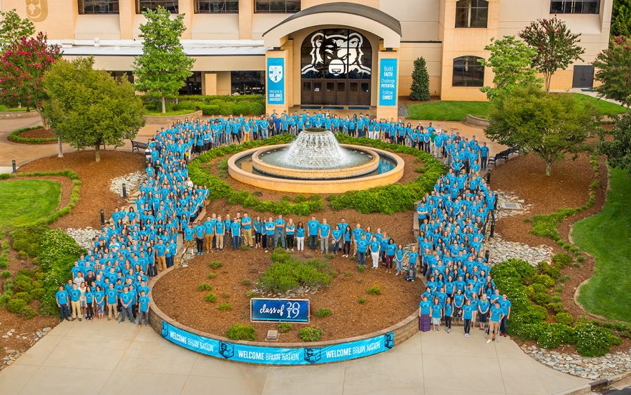 BJU Class of 2019, Freshman Class Photo by Hal Cook, 2015