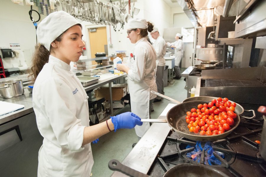 The BJU Culinary Arts program is holding their Bistro.  Photo by Dan Calnon 2015.