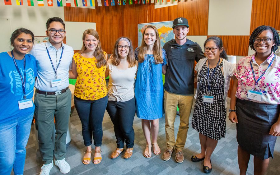 New International students Orientation. BJU, Greenville, SC, August 21, 2018.