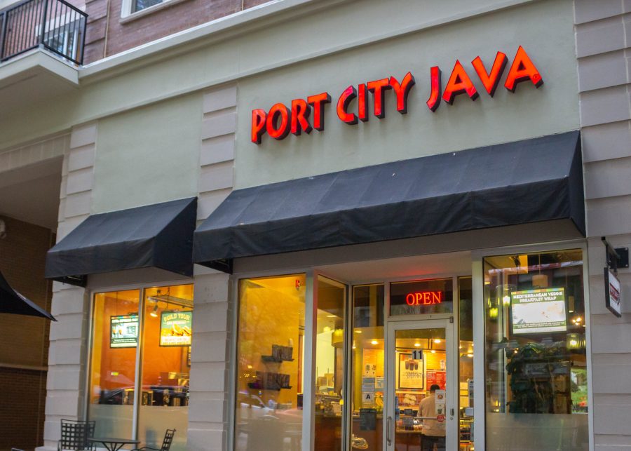 Port City Java in downtown Greenville. Port City Java, Greenville, SC, October 29th, 2019 (Andrew Pledger)