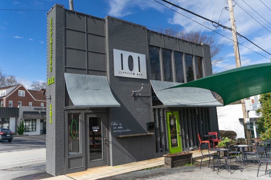 101 Espresso Bar in Greenville South Carolina, Febuary 13th, 2020