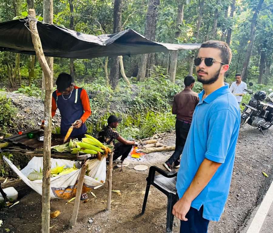 Since arriving in India, Sebastian Turman has connected with several
local churches and been asked to preach several times.
Photo: Submitted