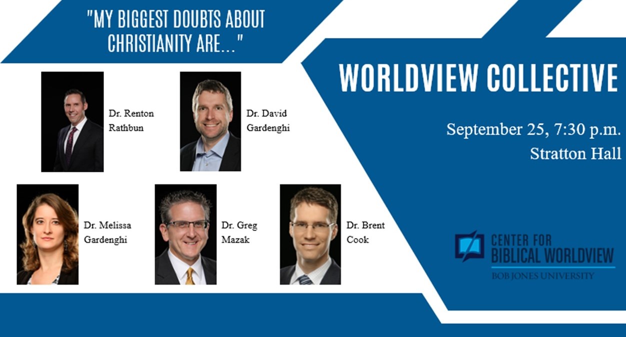 Provided by the BJU Center for Biblical Worldview