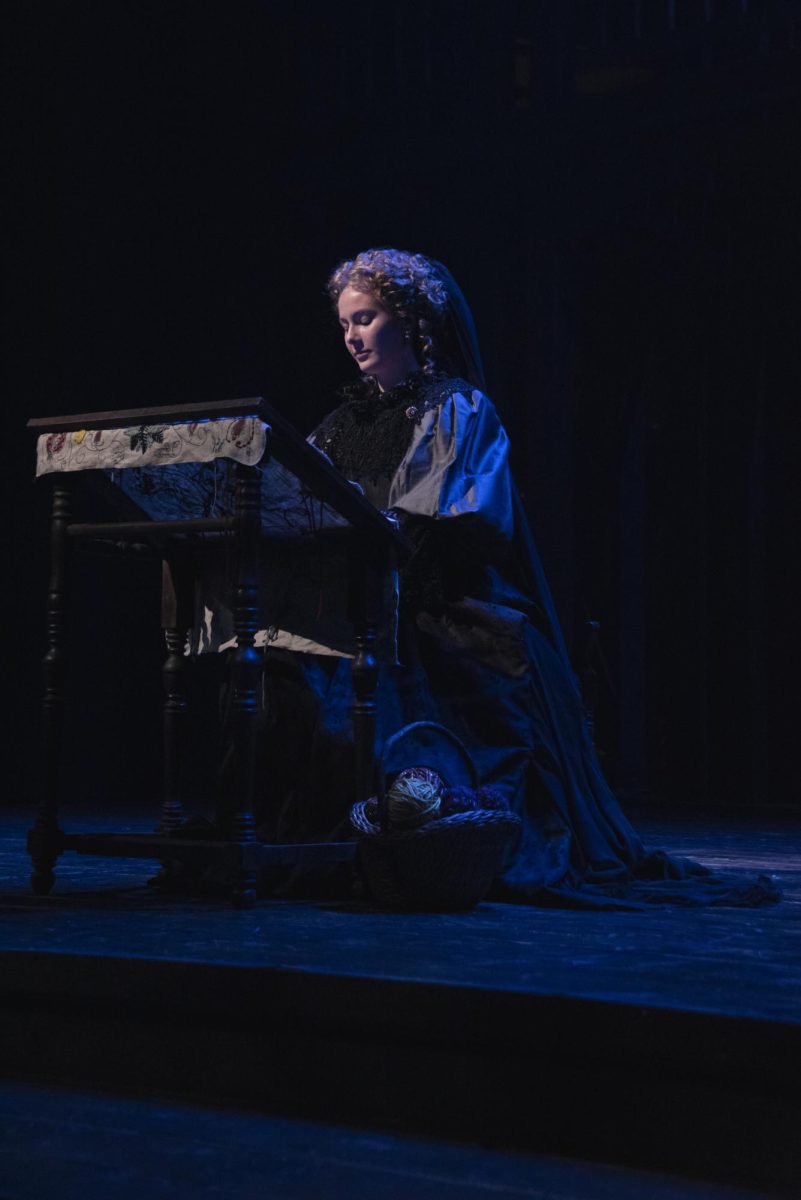 Photos from the Cyrano de Bergerac rehearsal. Actor: Arianna Jenks