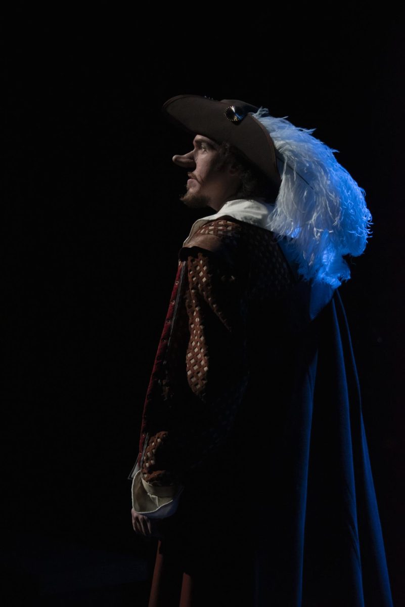 Portrait of Cyrano de Bergerac. Actor: Isaac Stephens