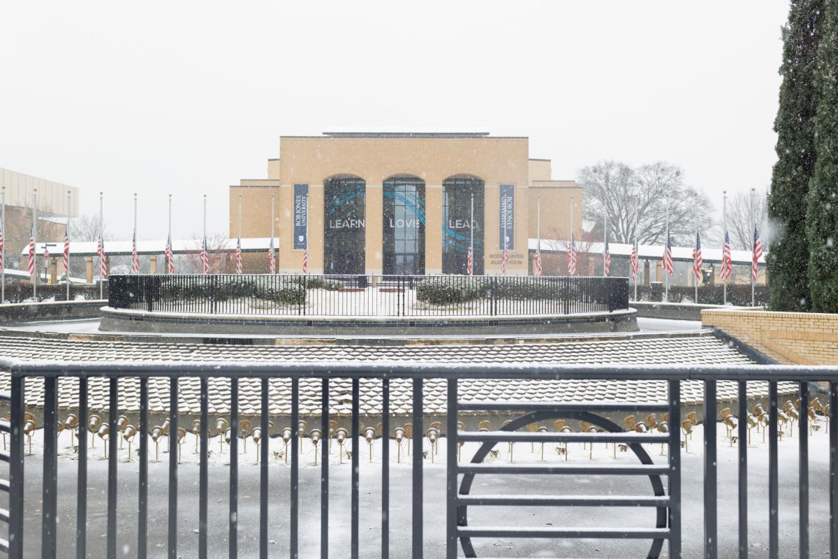 Photos: winter storm impacts Bob Jones University