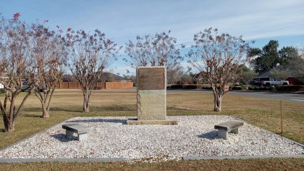 A monument to Bob Jones College.