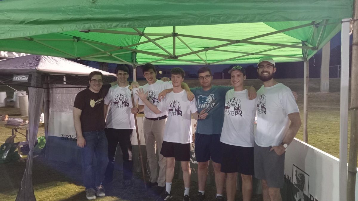 The William Jennings Bryan Bears at the 2025 Rush Party