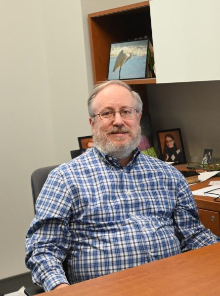 Mark McKenney in his office