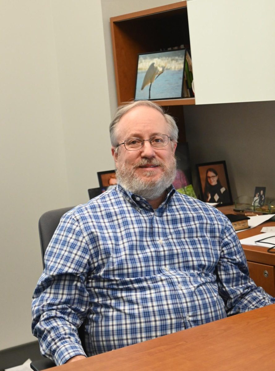 Mark McKenney in his office