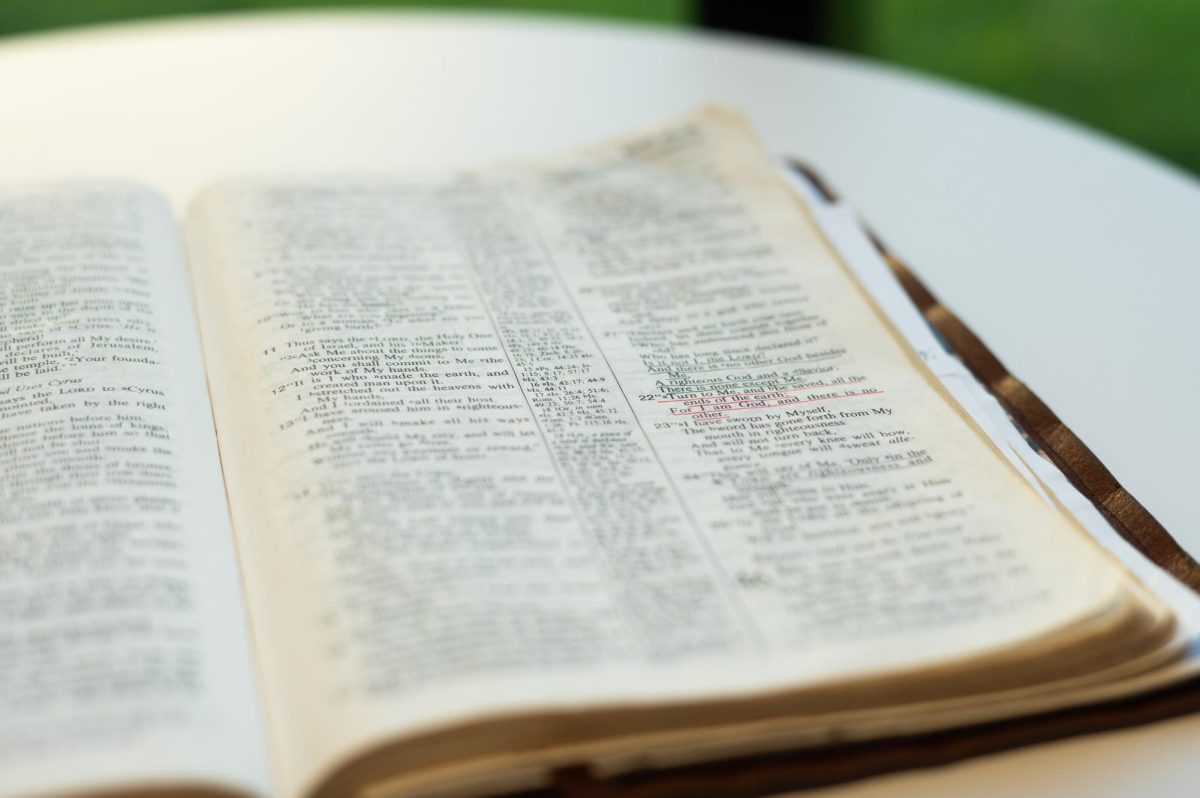 Shadrach Nyedo's favorite Bible verse, Isaiah 45:5-6.