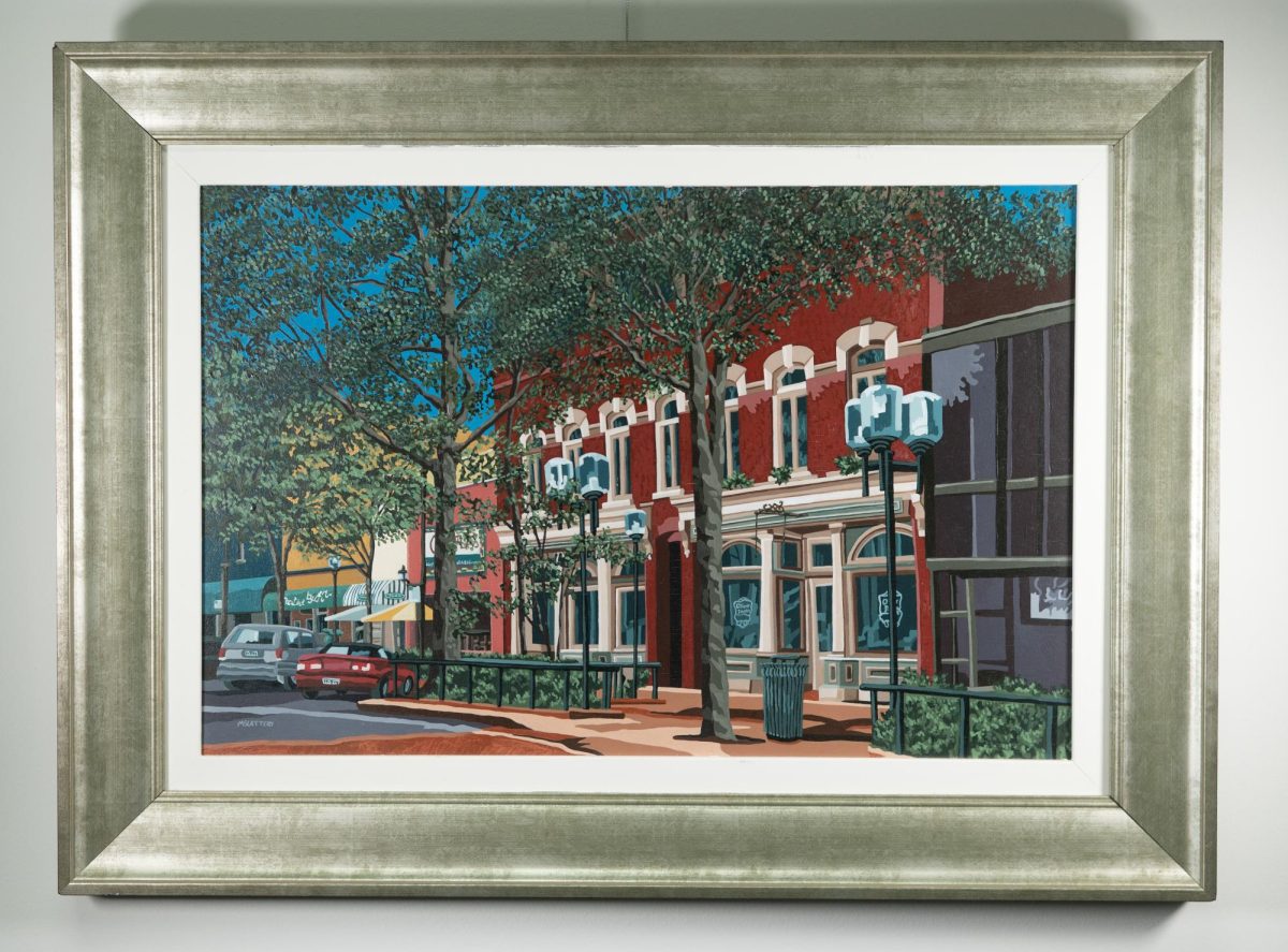 A street-view painting