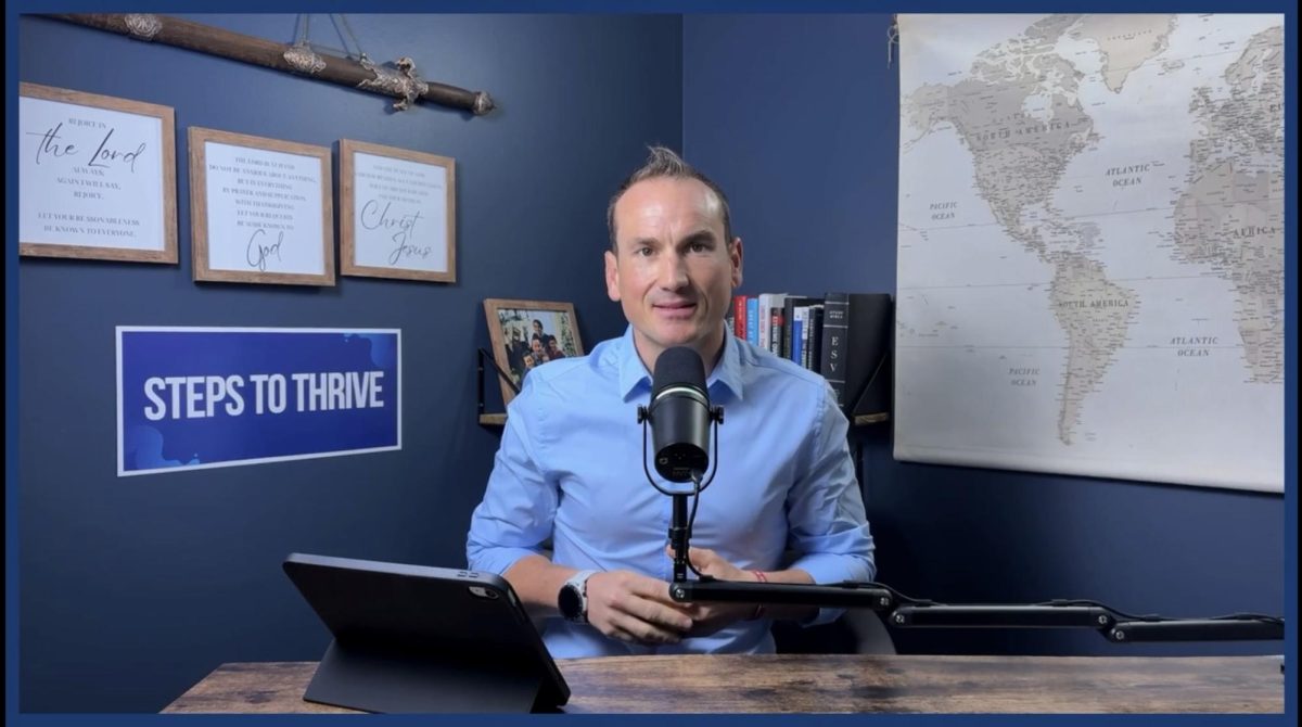 Dr. Matthew Weathers has started a new podcast, "Steps to Thrive." Photo provided.