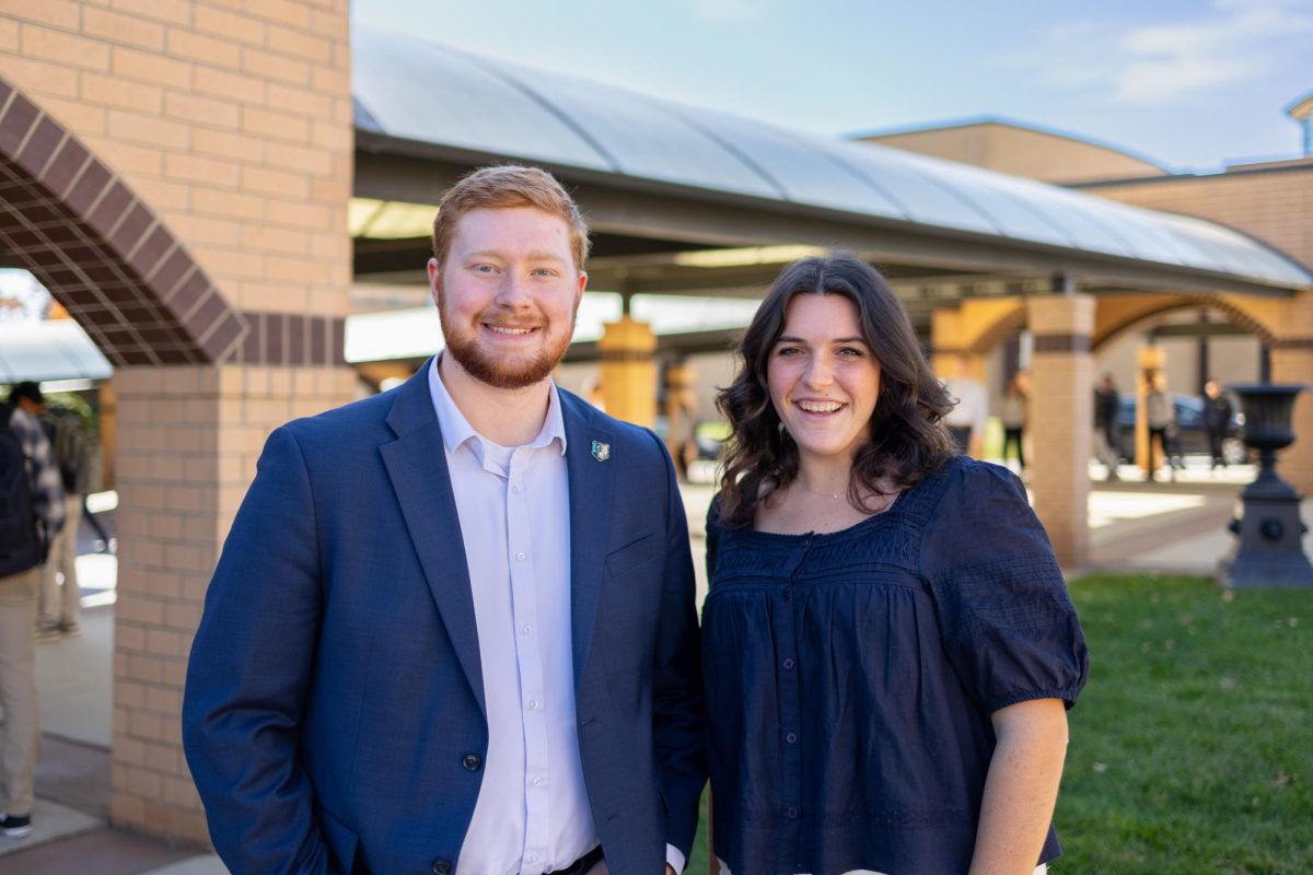 Student body presidents Tyler Sherman and Karis Henson. Photo submitted.