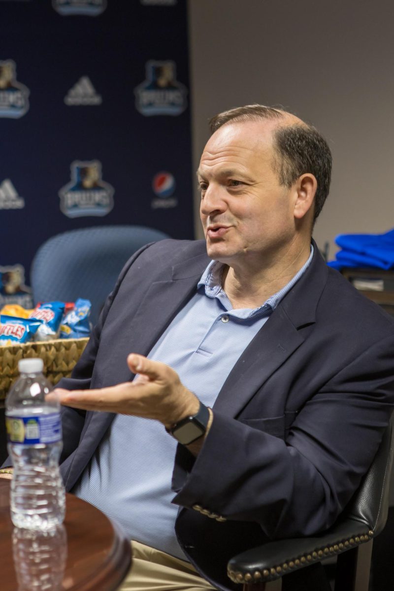 Alan Wilson, Gubernational candidate, at Bob Jones University on Jan. 17, 2026.