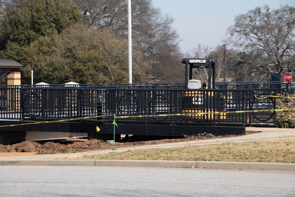 Preliminary construction starts on the Bridge of Nations as seen Feb. 14, 2026. 
