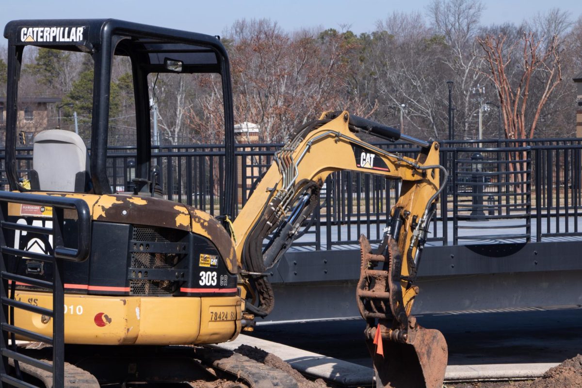 Preliminary construction starts on the Bridge of Nations as seen Feb. 14, 2026. 