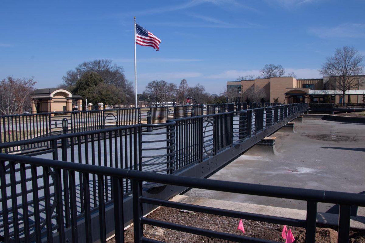 Preliminary construction starts on the Bridge of Nations as seen Feb. 14, 2026. 