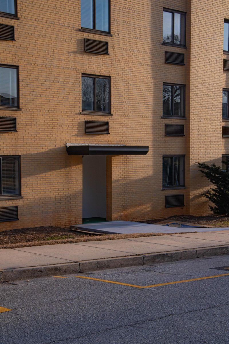 photo of the door to the new public safety office
