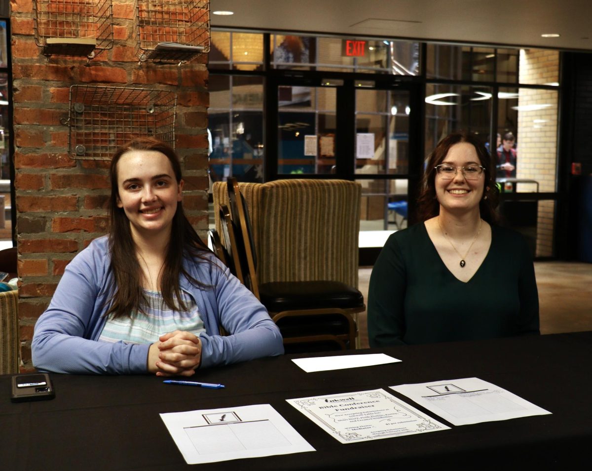 Signing up for Bible Conference Fundraisers