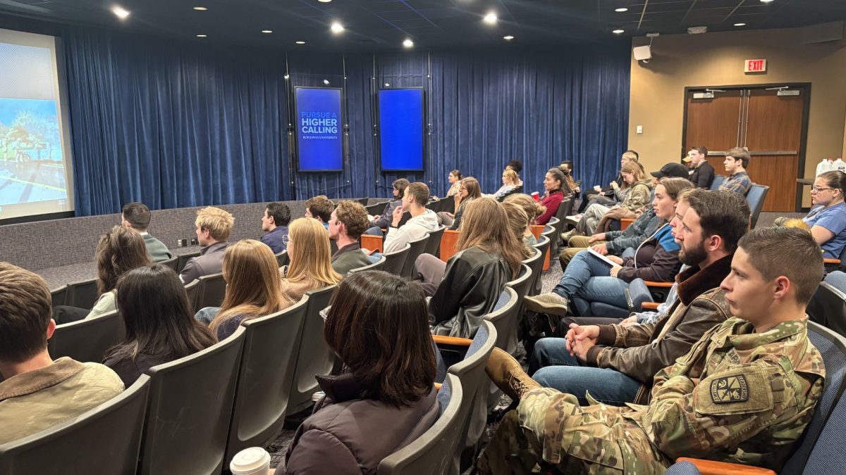Dozens of BJU students attended a Criminal Justice Association human trafficking forum in Levinson Hall on Feb. 3, 2026