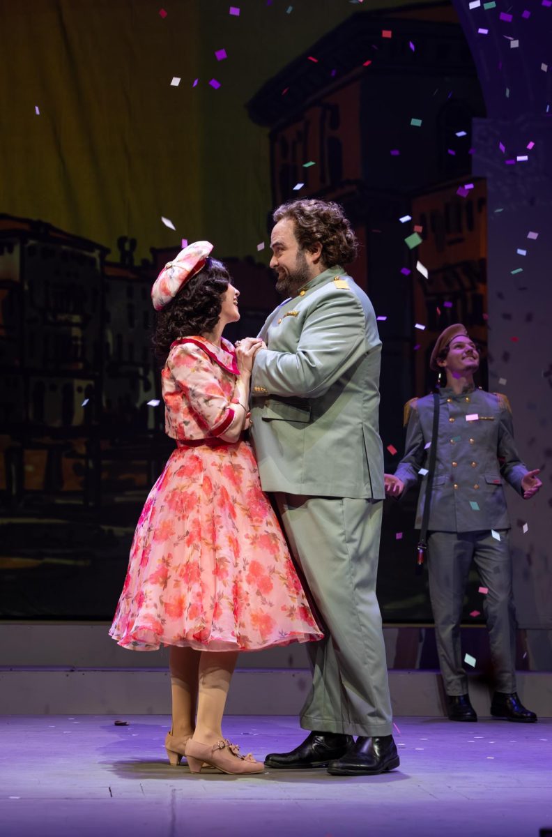 Dr. Megan Stapleton as Adina and William Davenport as Nemorino 