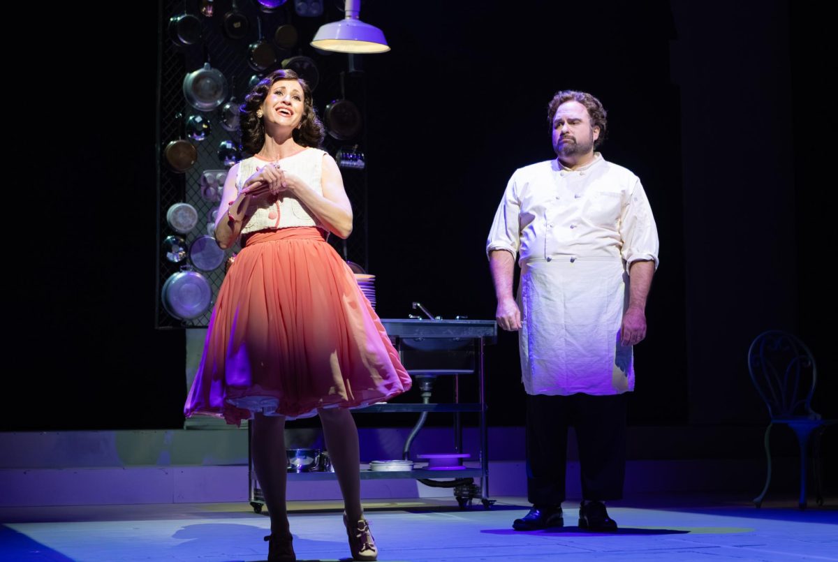 Dr. Megan Stapleton as Adina and William Davenport as Nemorino 