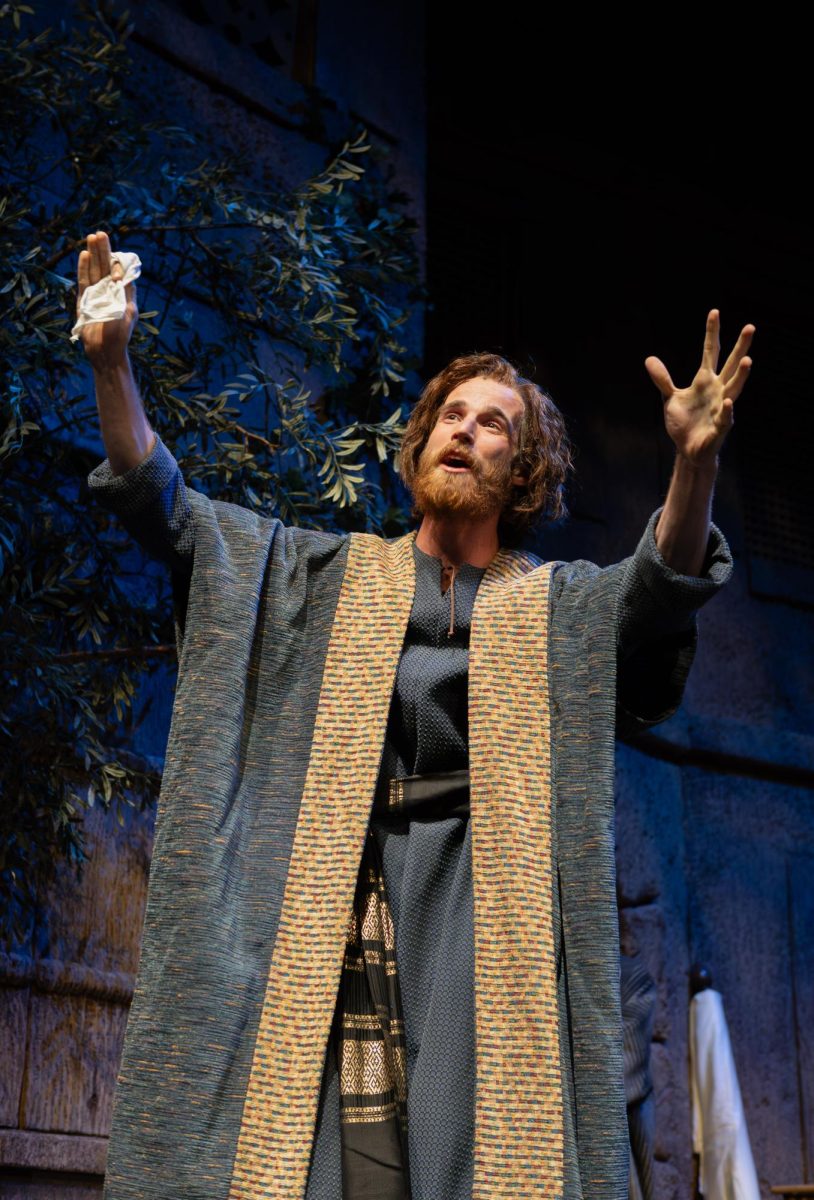 John Cassidy as Joseph of Arimathea in the Living Gallery performed at Bob Jones University.