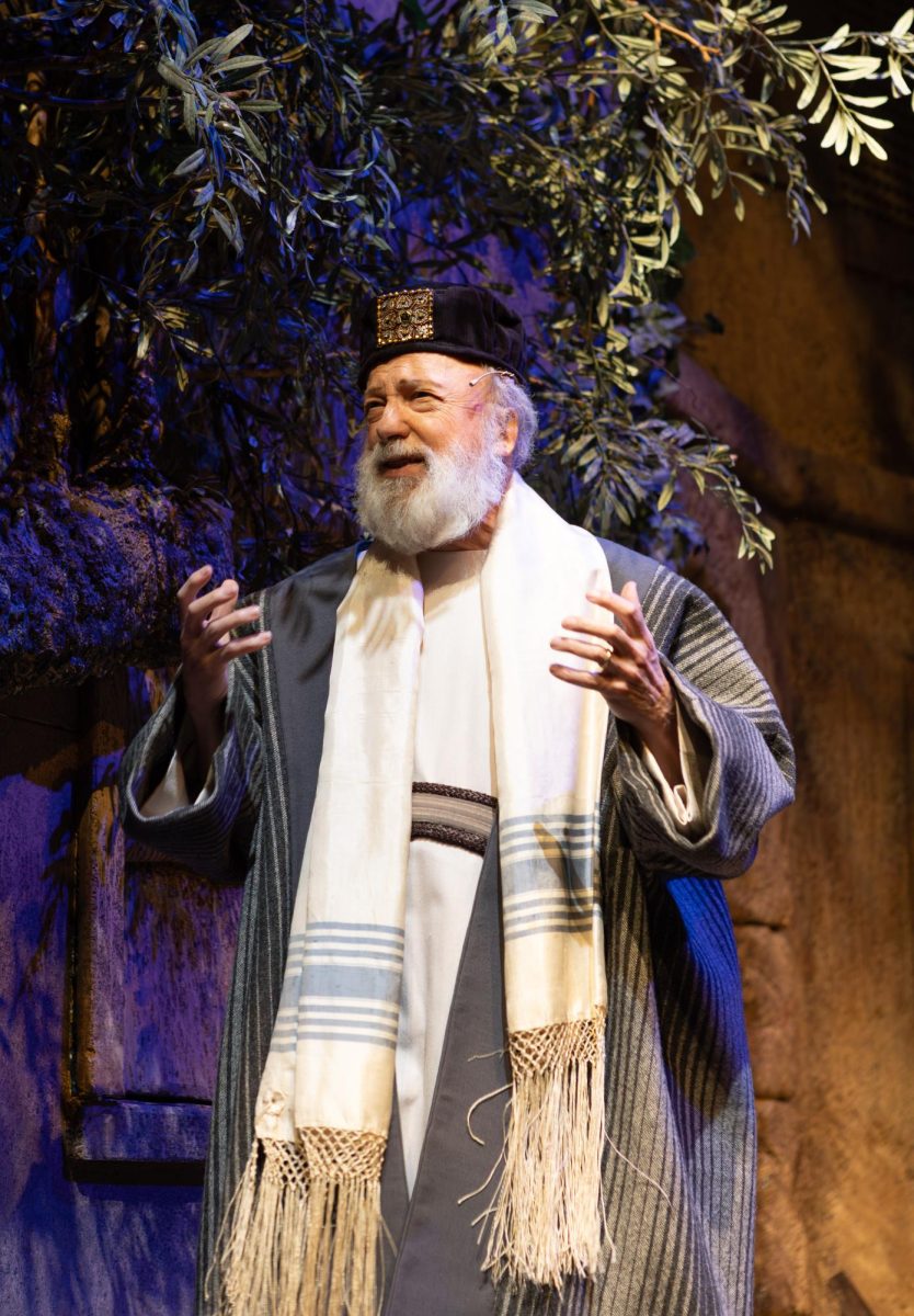 Dr. Dan Olinger playing as Nicodemus in Behold Your King
