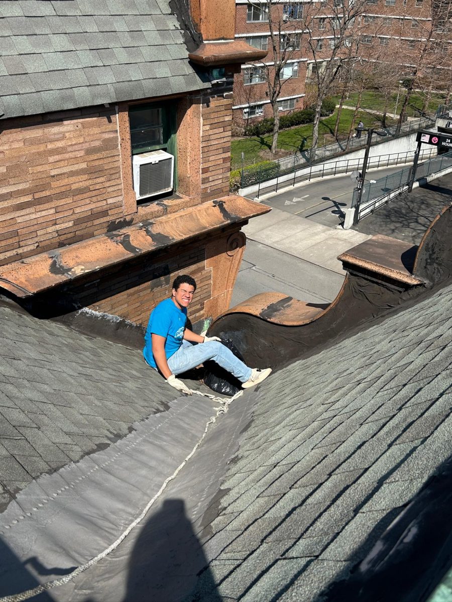 Fixing roofs in New York City